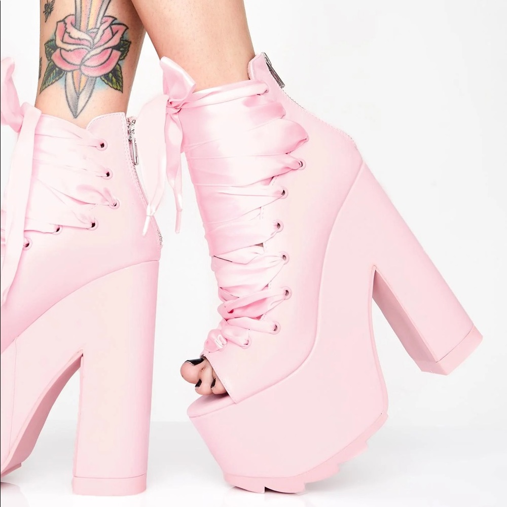 Never worn Dolls Kill platforms 7